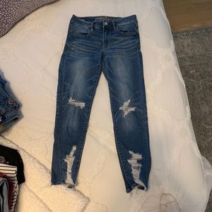 American eagle rip jeans